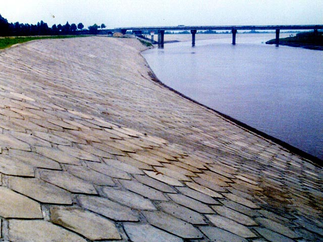 益陽民主垸護坡工程