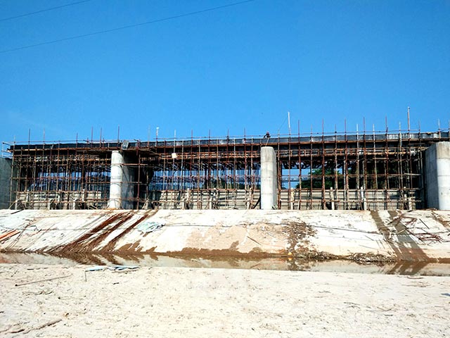 新寧縣田心壩水閘除險加固工程